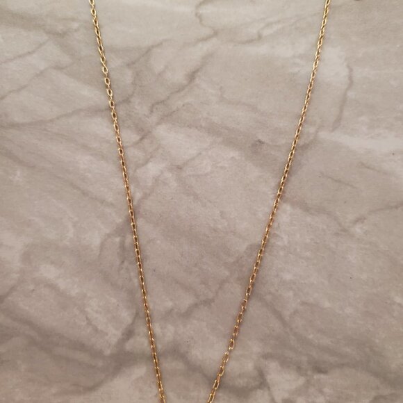 💖 Stella and Dot Clear Stone Aria Minimalist Pendant Necklace 💖 - Picture 5 of 8